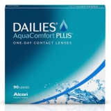 Dailies AquaComfort Plus однодневные линзы (90 шт.) 